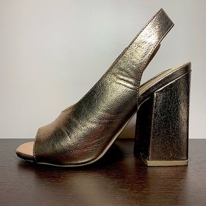 Target A New Day Rose Gold High Heels Size 5.5